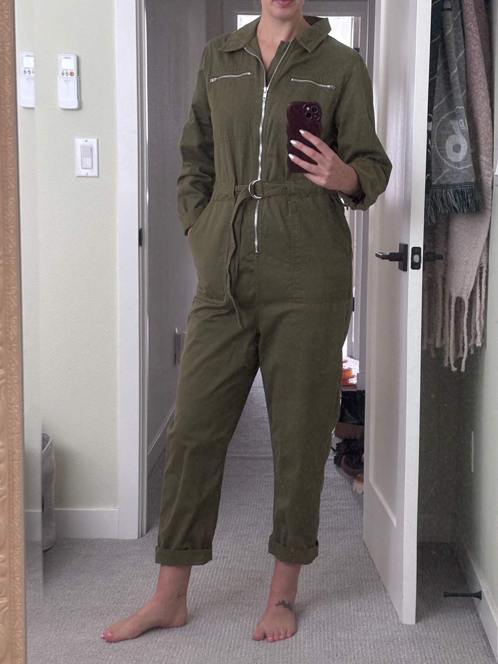 Topshop Utility Jumpsuit